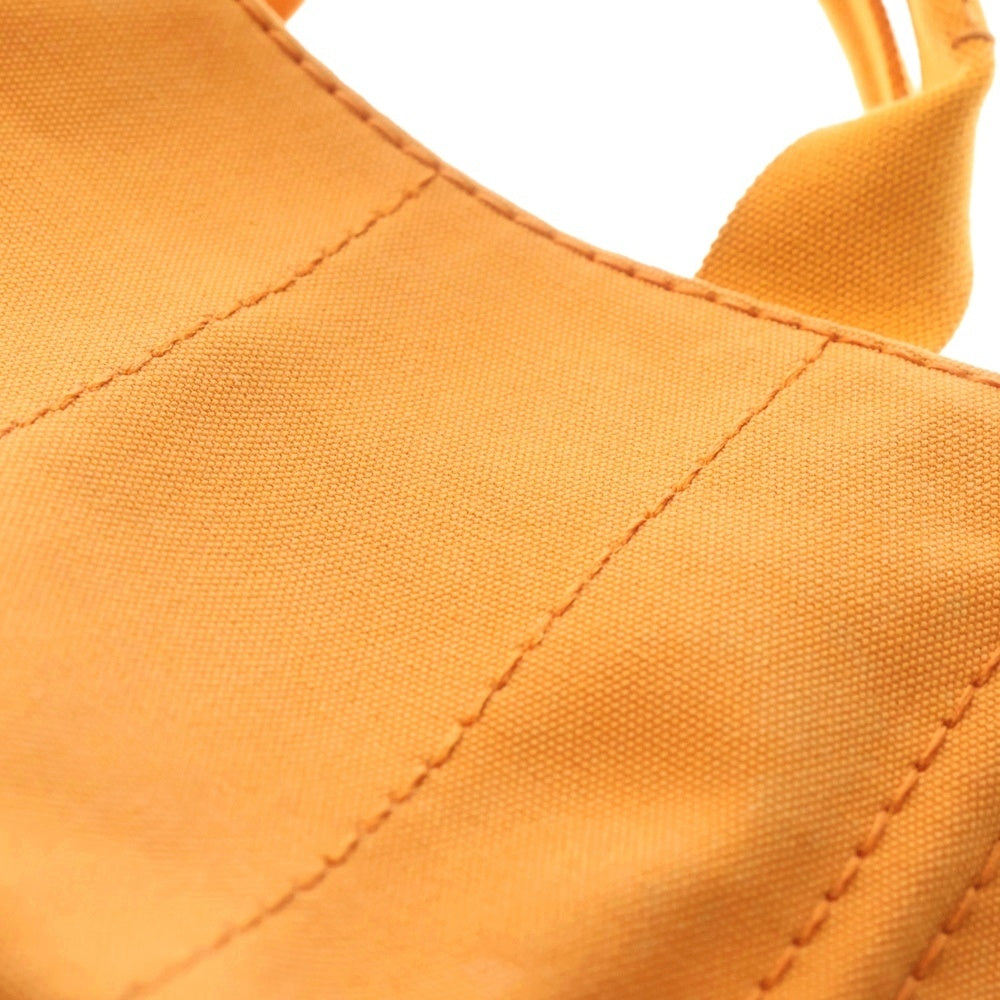 PRADA(プラダ) カナパ ハンドバッグ ミニトートバッグ オレンジ キャンバス