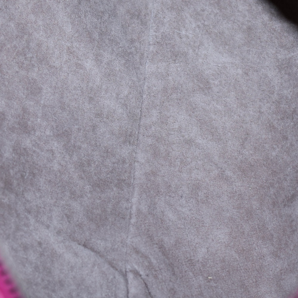 BOTTEGA VENETA(ボッテガヴェネタ) イントレチャート フューシャ ワンショルダーバッグ ハンドバッグ ピンク レザー シルバー金具