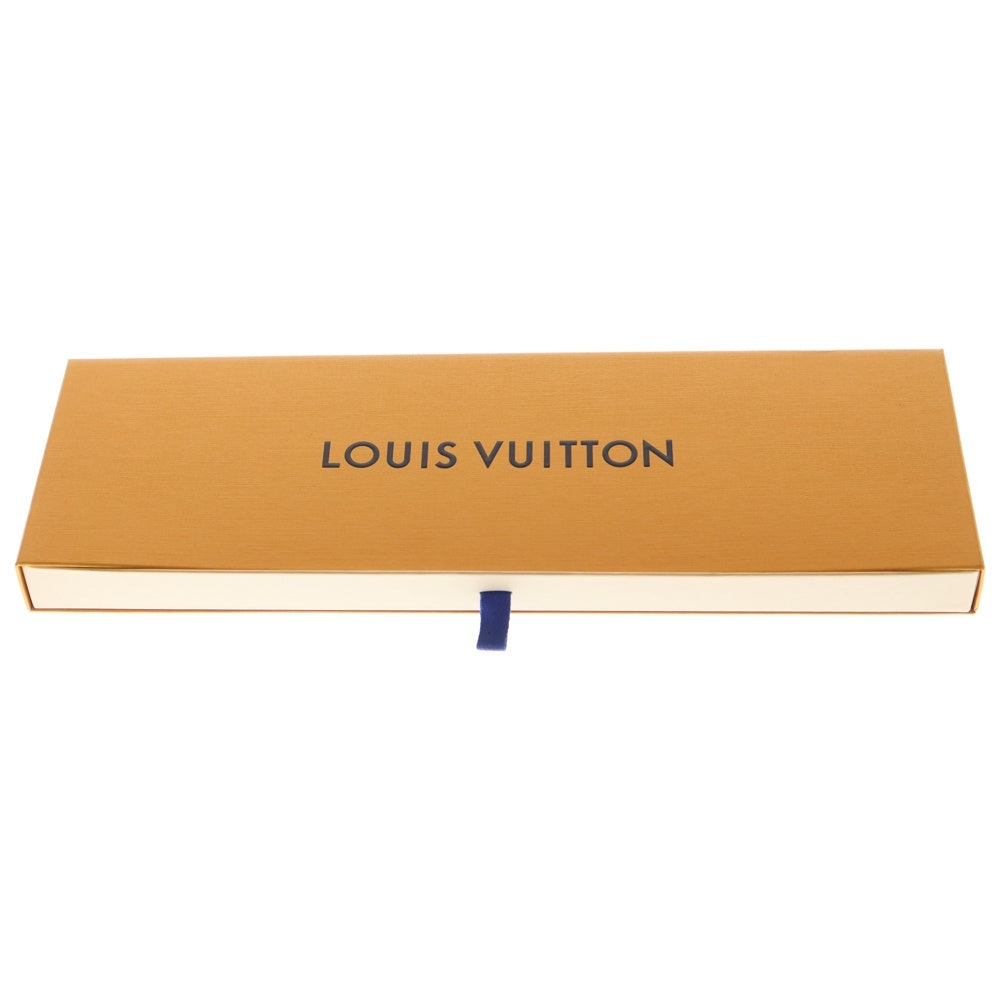 LOUIS VUITTON(ルイヴィトン) LVロゴ モノグラム柄シルクネクタイ ブルー M79441