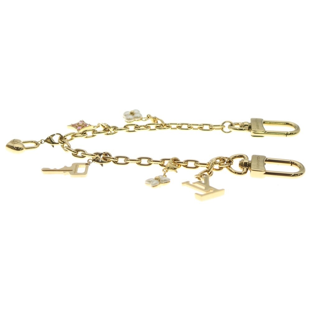 LOUIS VUITTON(ルイヴィトン) バッグチャーム・LVチャーム モノグラム・フラワー キーチェーン ゴールド M02943