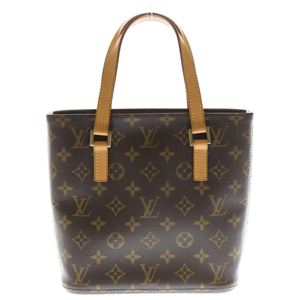 LOUIS VUITTON(ルイヴィトン) モノグラム ヴァヴァンPM ハンドバッグ ブラウン PVCレザー M51172 ゴールド金具 レディース