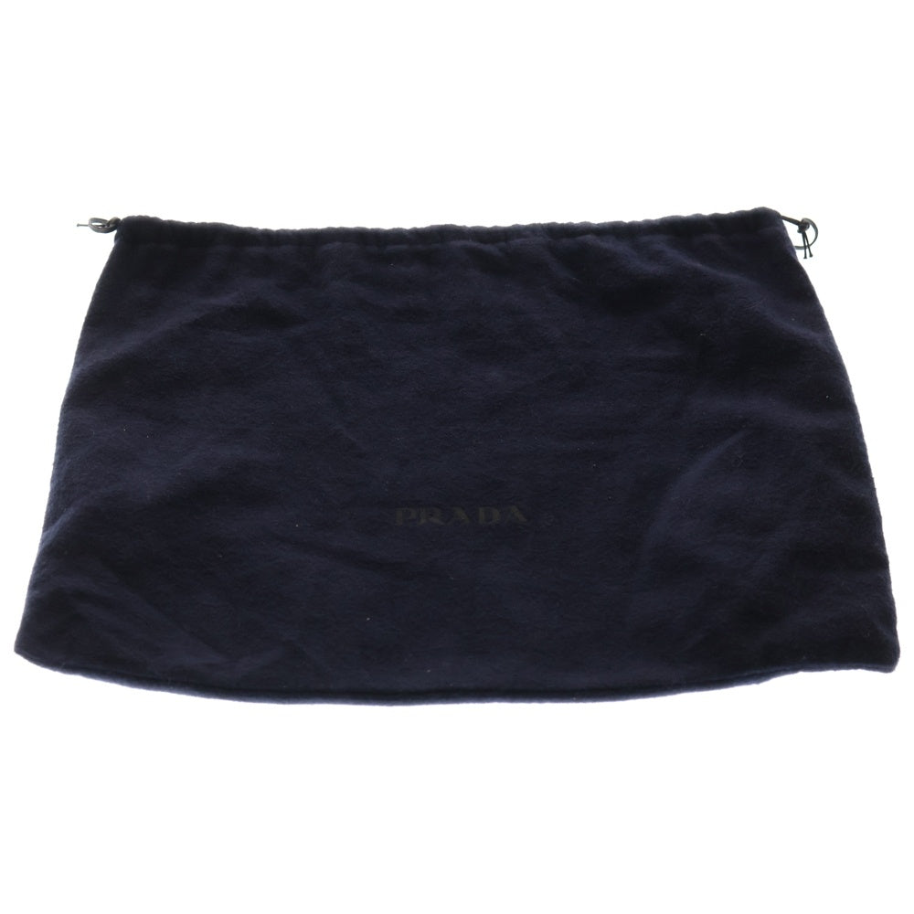 PRADA(プラダ) ショルダーバッグ メッセンジャーバッグ ブラック ナイロン VA0797 シルバー金具 レディース