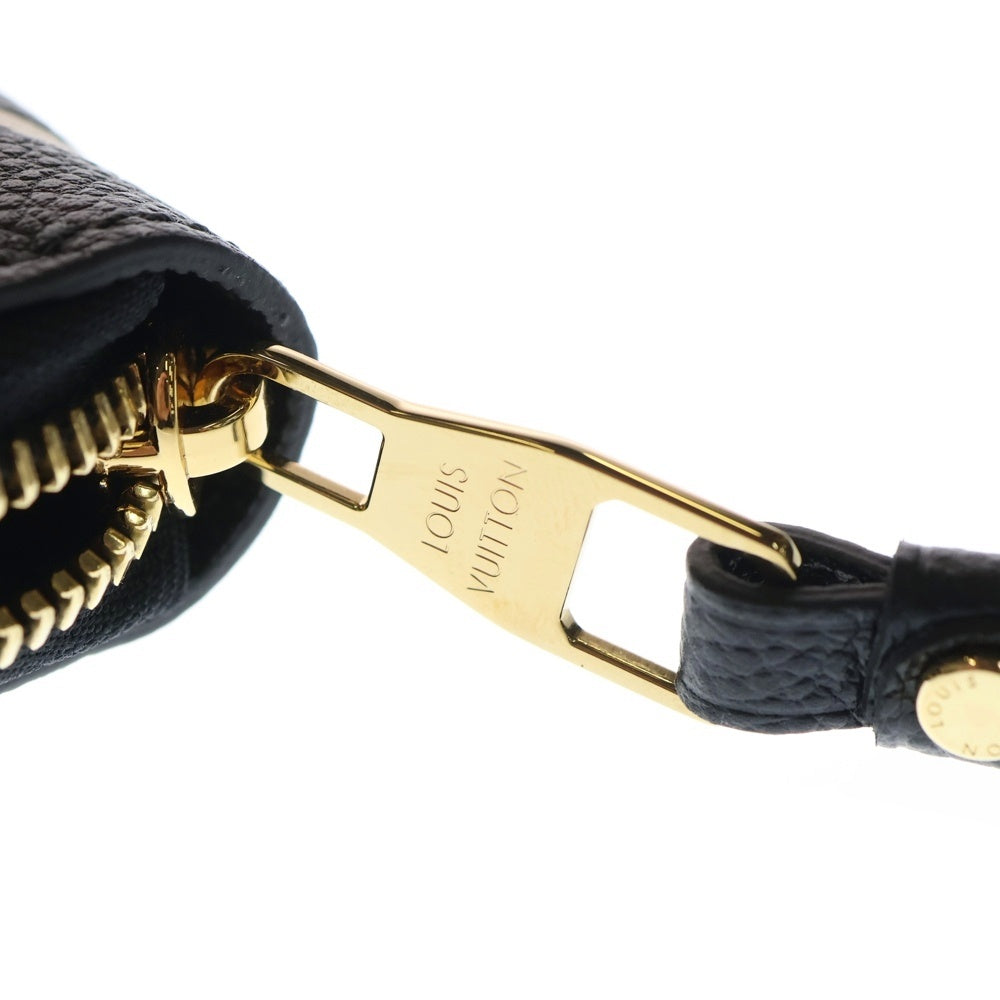 LOUIS VUITTON(ルイヴィトン) モノグラムアンプラント ジッピーウォレット 長財布 ブラック レザー RFID M80481