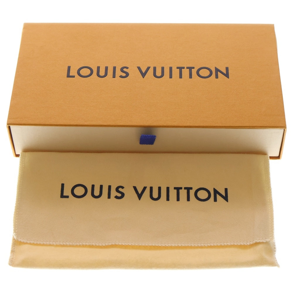 LOUIS VUITTON(ルイヴィトン) モノグラムアンプラント ジッピーウォレット 長財布 ブラック レザー RFID M80481