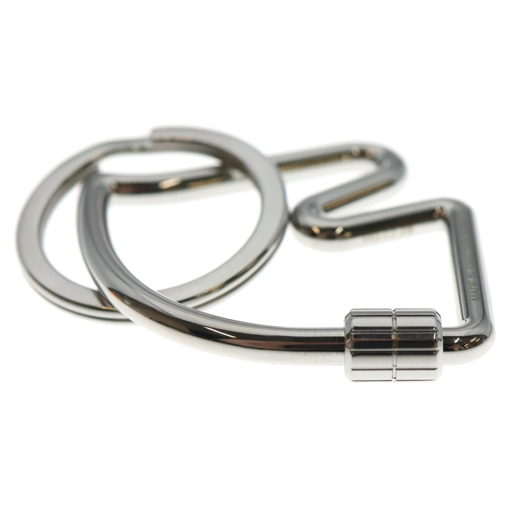 HERMES(エルメス) シュヴァル キーホルダー チャーム シルバー メタル