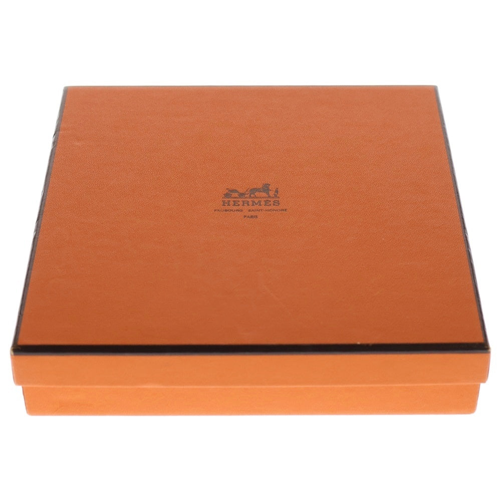 HERMES(エルメス) シェーヌダンクル バックル リバーシブル レザー ベルト ゴールド金具 ブラック/ブラウン □A刻印