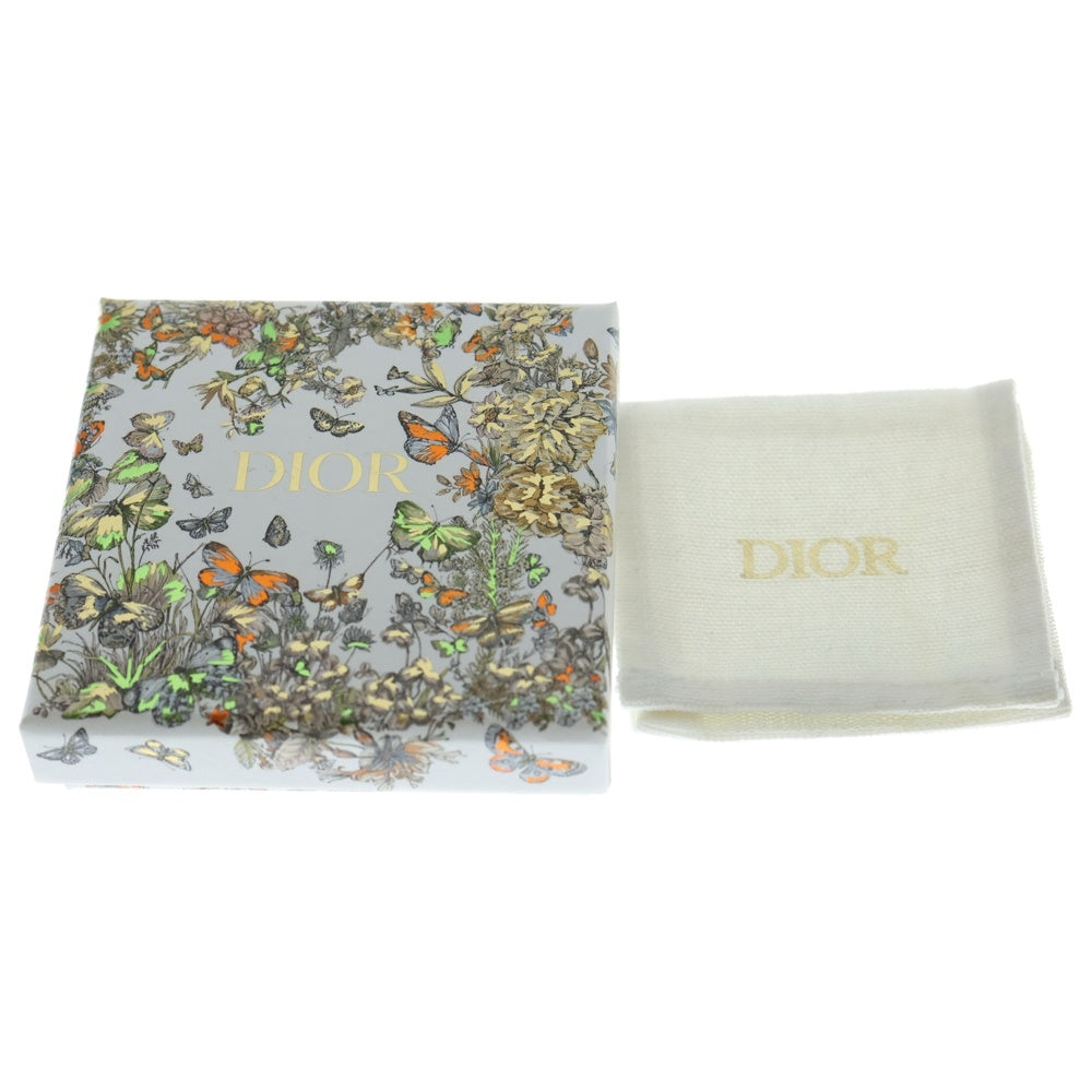 Christian Dior(クリスチャンディオール) CDロゴ ラインストーン ネックレス ペンダント チェーン ゴールド GP