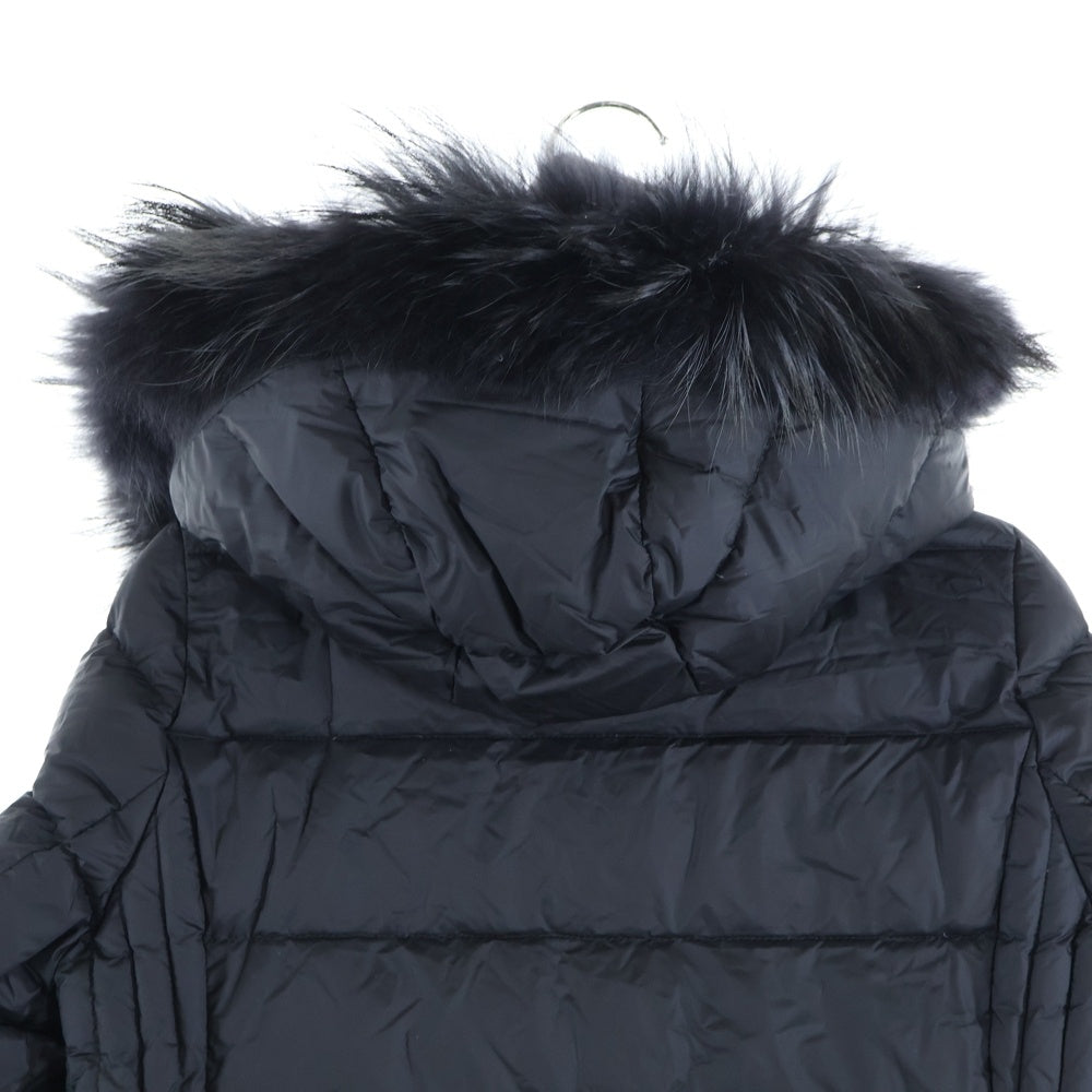 TATRAS(タトラス) SARMA サルマ ロゴワッペン ファーダウンジャケット ダウンコート ブラック LJXA0006013588 レディース