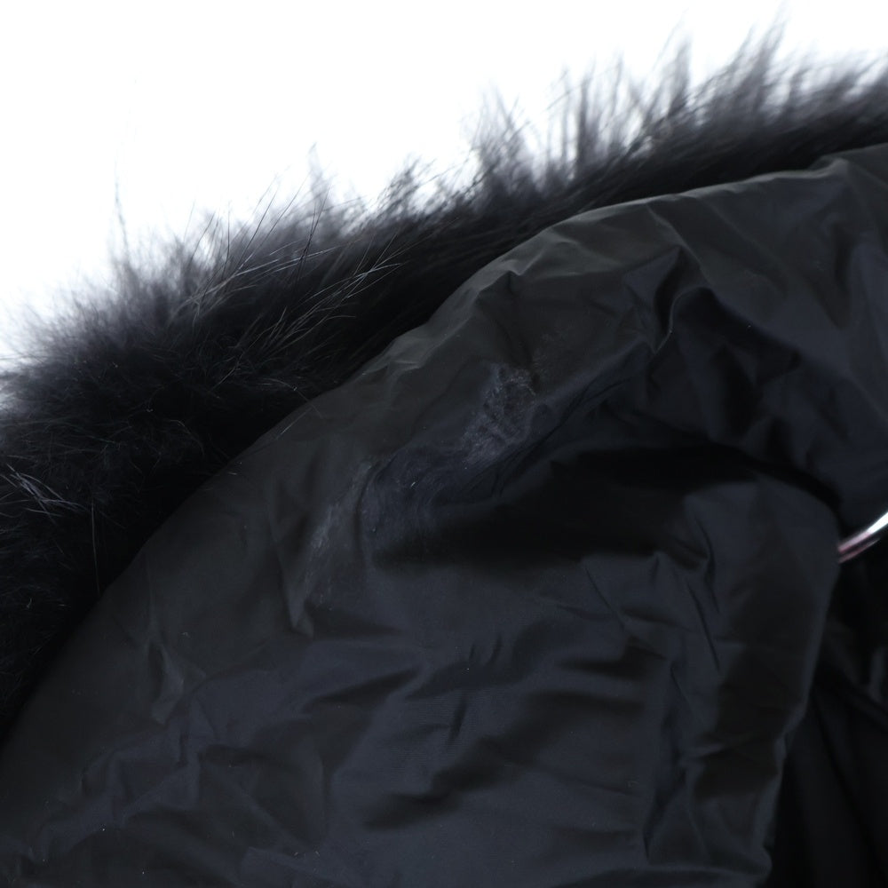 TATRAS(タトラス) SARMA サルマ ロゴワッペン ファーダウンジャケット ダウンコート ブラック LJXA0006013588 レディース