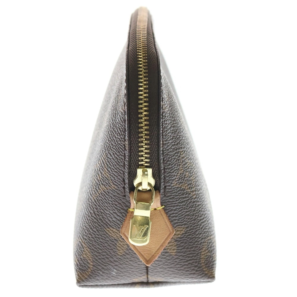 LOUIS VUITTON(ルイヴィトン) モノグラム ポシェットコスメティック ポーチ ブラウン PVCレザー M47515 ICタイプ
