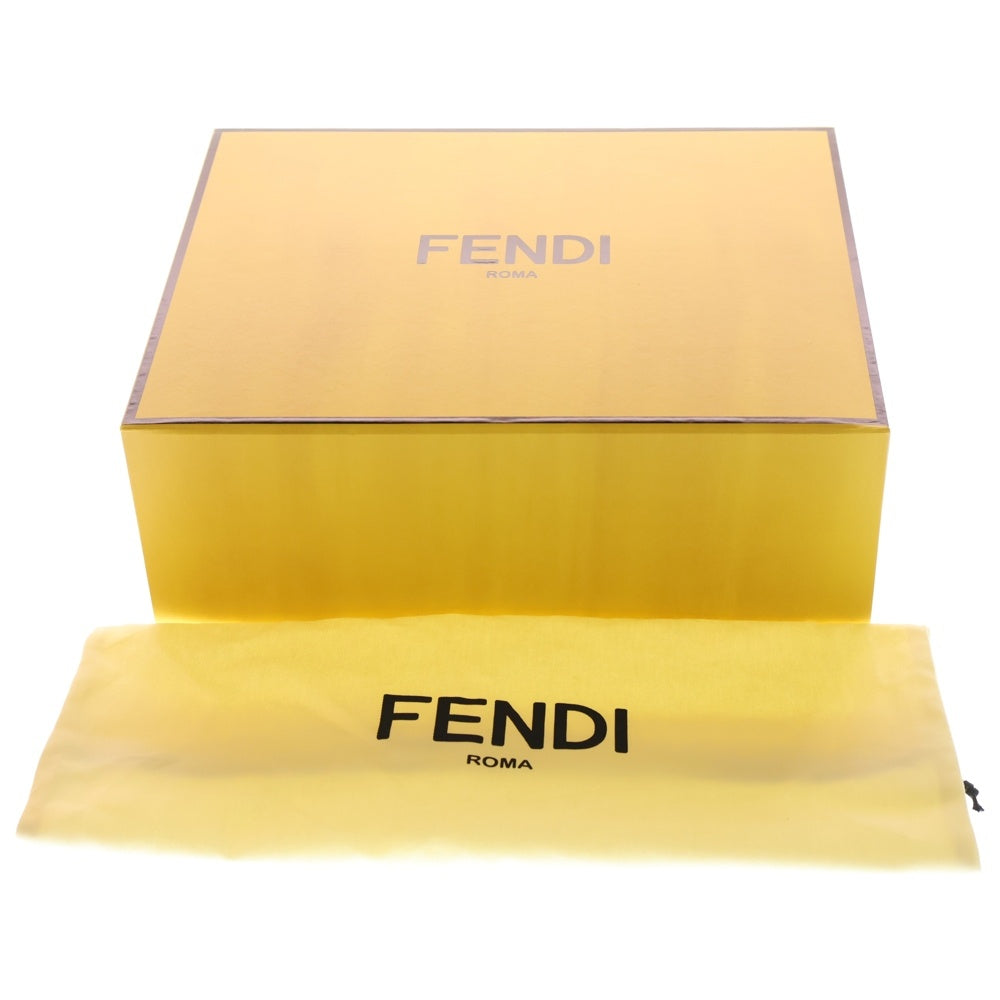 FENDI(フェンディ) ダイアゴナル キオード スモール バックパック グレー レザー 7VZ077 レディース