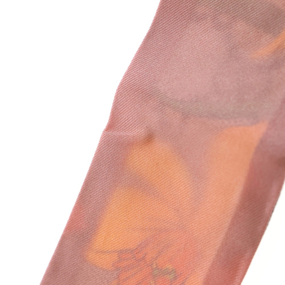 GUCCI(グッチ) GGフローラ プリント ツイリー シルク ベージュ×ピンク 609317 レディース