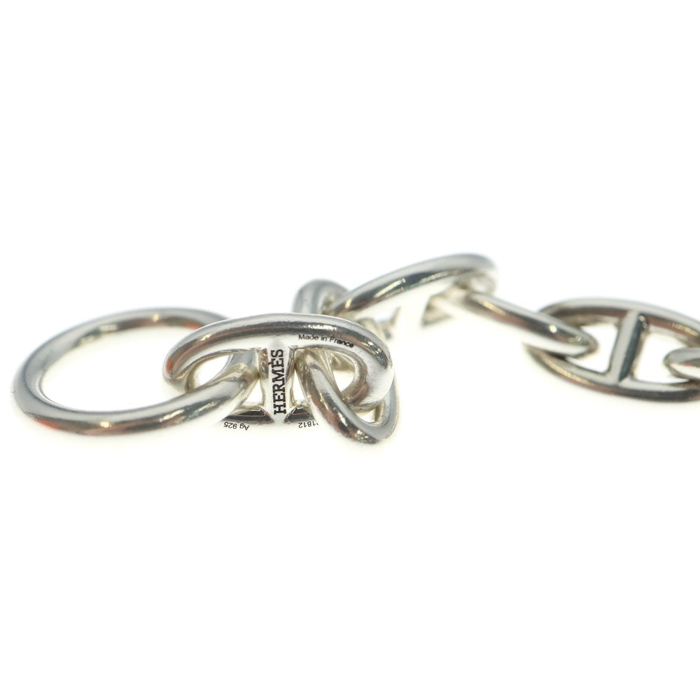 HERMES(エルメス) Chaine d'Ancre GM シェーヌダンクル 15コマ チェーンブレスレット シルバー