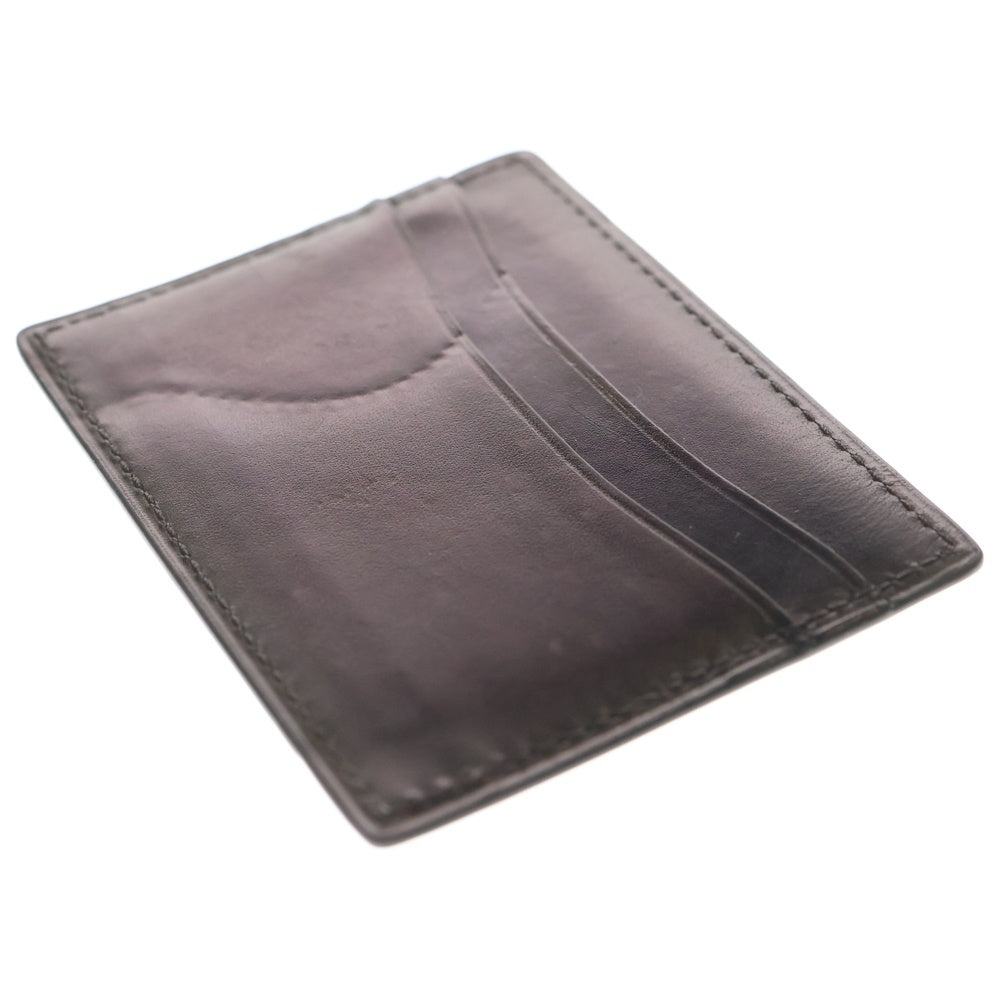 Berluti(ベルルッティ) カリグラフィ マコレ 二つ折り財布 コンパクトウォレット カードエケース ブラウン レザー