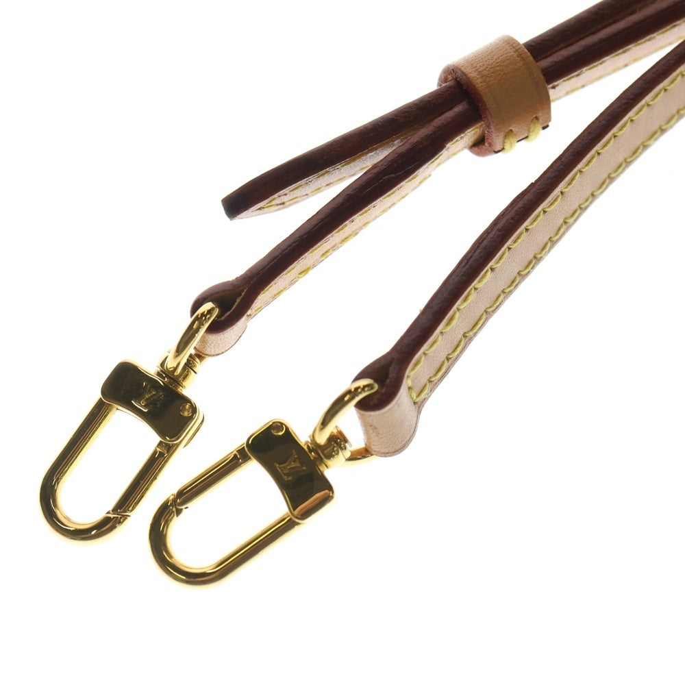 LOUIS VUITTON(ルイヴィトン) ショルダーストラップ ベージュ レザー ゴールド金具 レディース