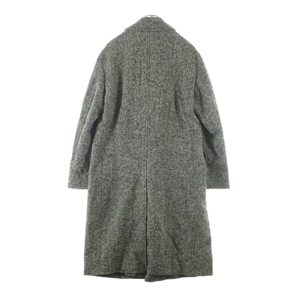 HUGO BOSS(ヒューゴボス) ダブルブレスティッド ウールヘビーロングコート グレー