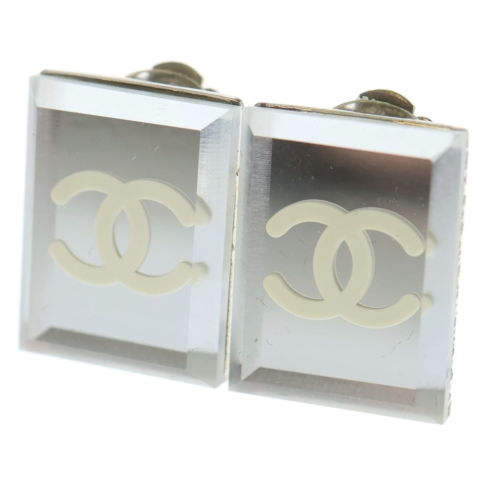 CHANEL(シャネル) ココマーク ミラー イヤリング シルバー メタル 03C
