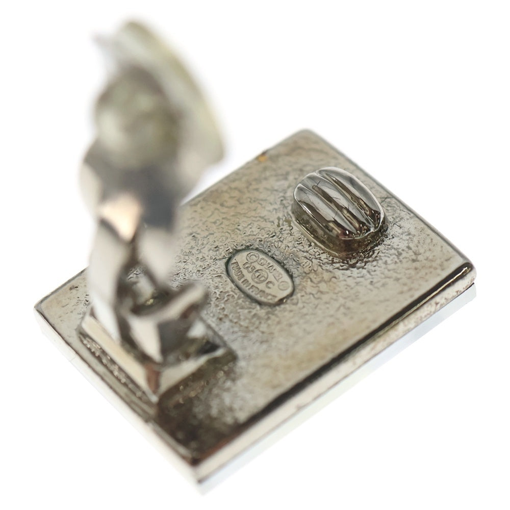 CHANEL(シャネル) ココマーク ミラー イヤリング シルバー メタル 03C アクセサリー レディース