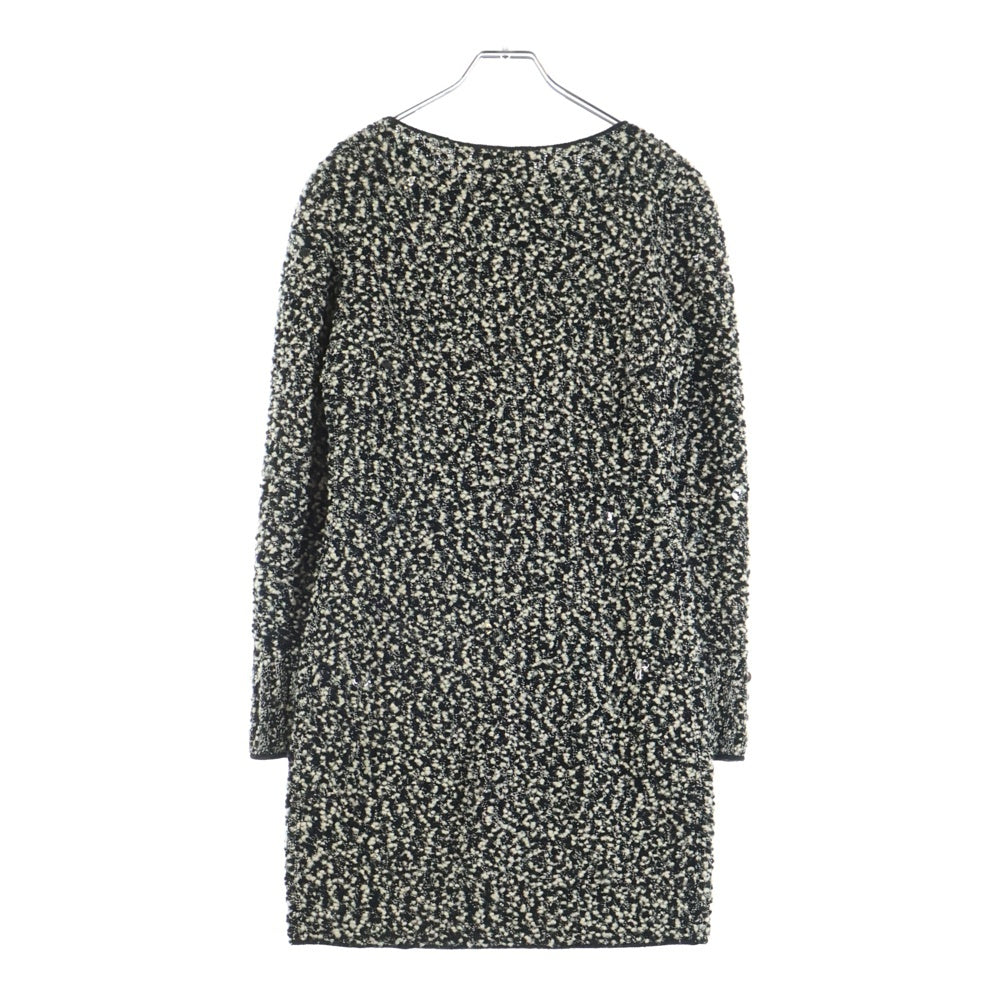 CHANEL(シャネル) 94A ツイード スパンコール ドレス ワンピース ブラック/ホワイト レディース