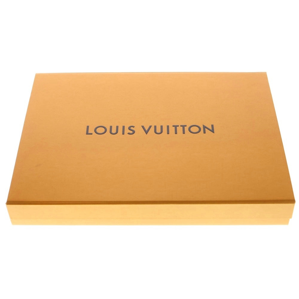 LOUIS VUITTON(ルイヴィトン) エシャルプ ロゴマニア シャイン ウールシルク フリンジマフラー ブラウン M71383 レディース