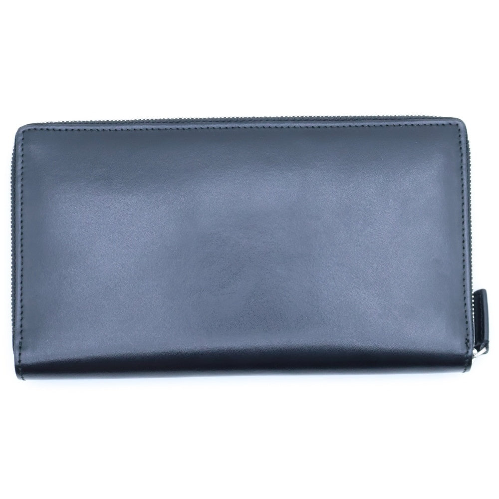 BALENCIAGA(バレンシアガ) コンチネンタルウォレット ラウンドファスナー長財布 ブラック レザー 664041