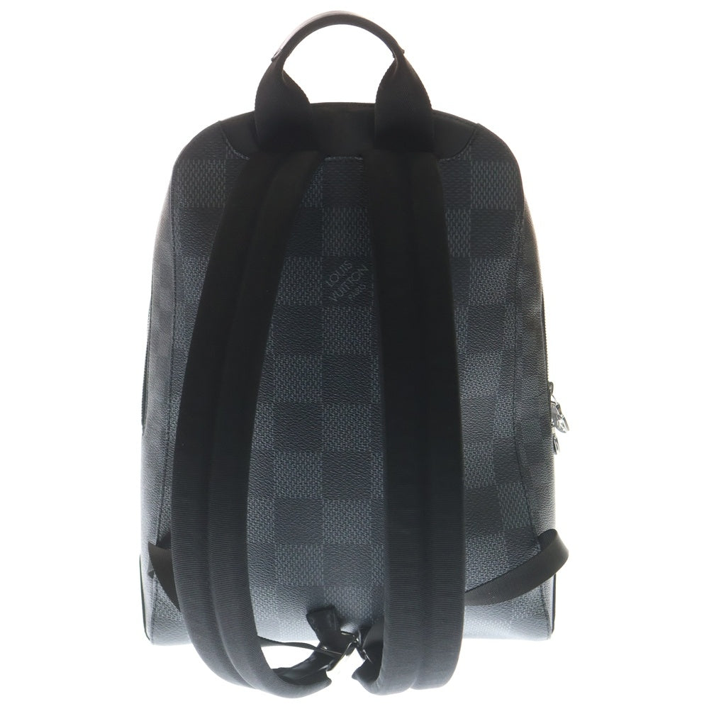 LOUIS VUITTON(ルイヴィトン) ダミエグラフィット 3D キャンバス バックパック ブラック PVC レザー N50009