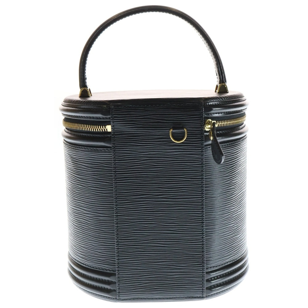 LOUIS VUITTON(ルイヴィトン) エピ カンヌ バニティバッグ レザーハンドバッグ ブラック M48032 レディース