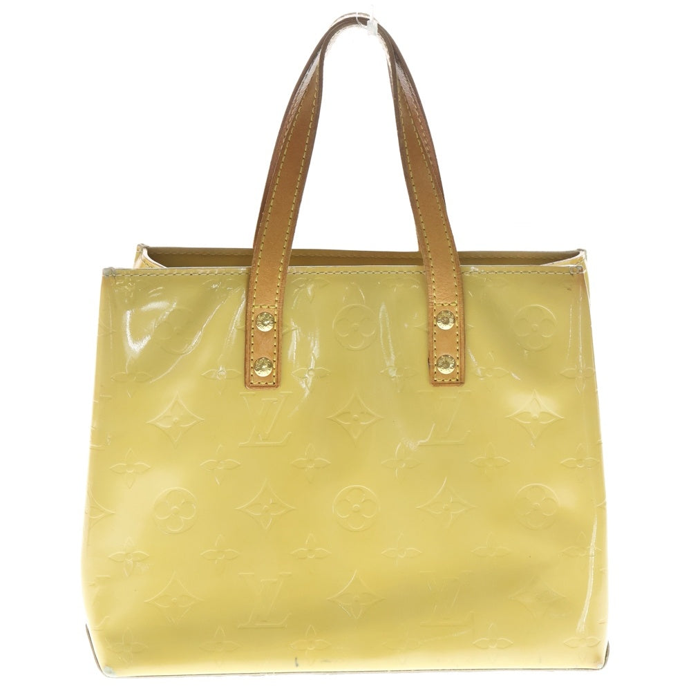 LOUIS VUITTON(ルイヴィトン) ヴェルニ リードPM ハンドバッグ パテントレザー イエロー M91144