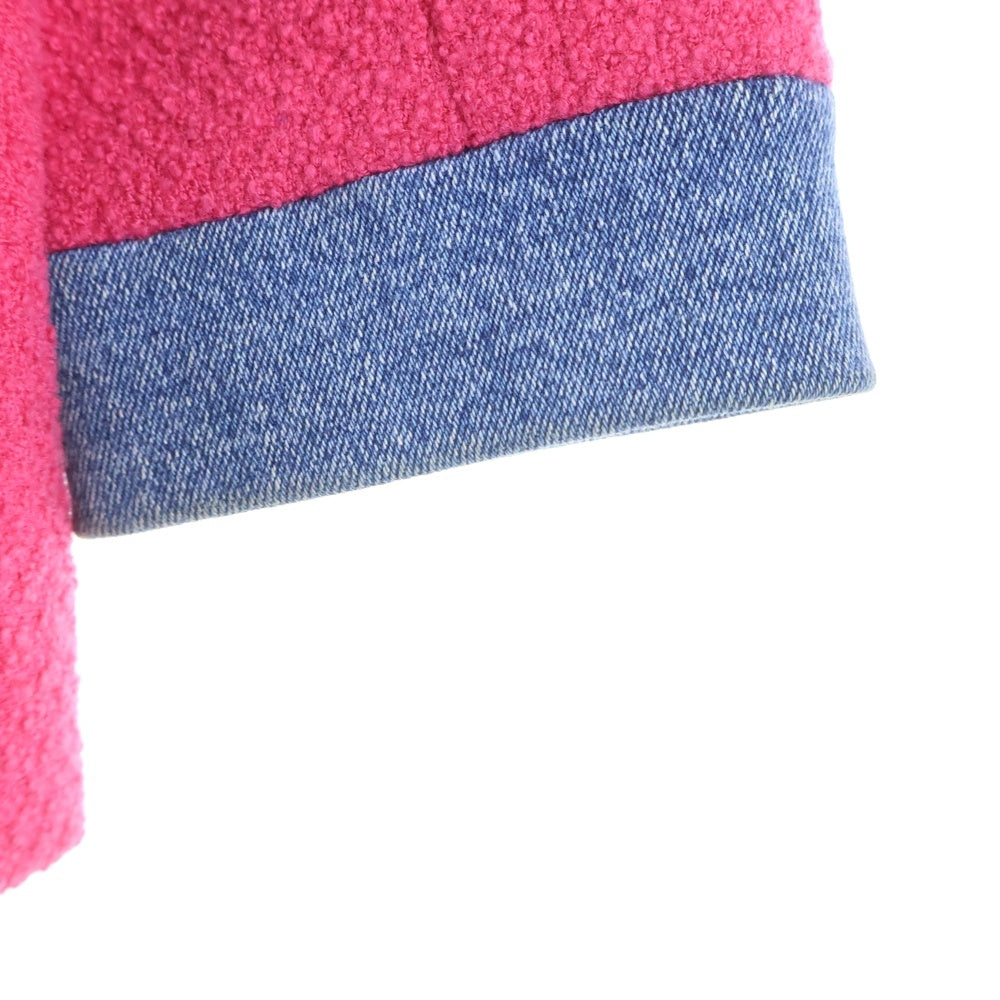 CHANEL(シャネル) デニム切り替え ツイードジャケット スカート セットアップ ピンク/インディゴ レディース