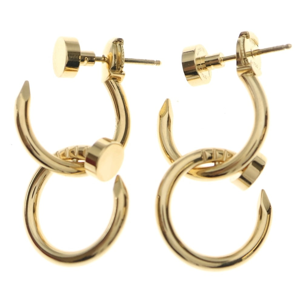 Cartier(カルティエ) ジュストアンクル イヤリング ダブル ピアス イエローゴールド Au750YG B8301528 ジュエリー レディース
