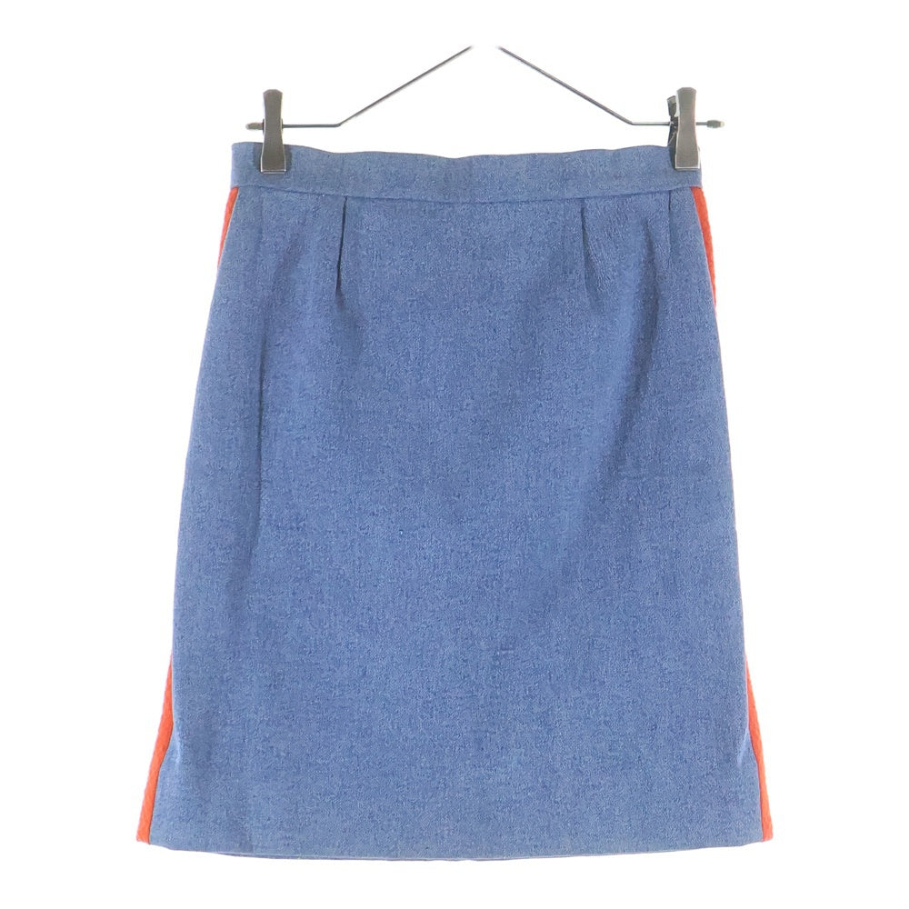 CHANEL(シャネル) ココマーク ボタン デニム セットアップ オレンジ/インディゴ レディース