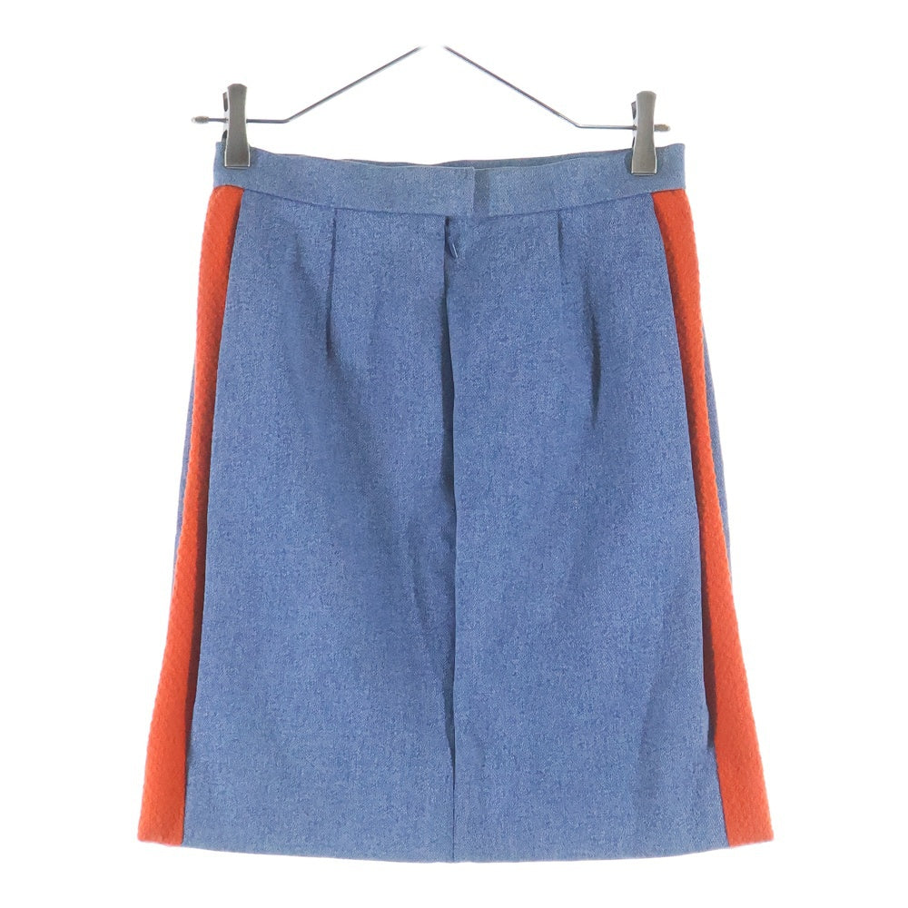 CHANEL(シャネル) ココマーク ボタン デニム セットアップ オレンジ/インディゴ レディース