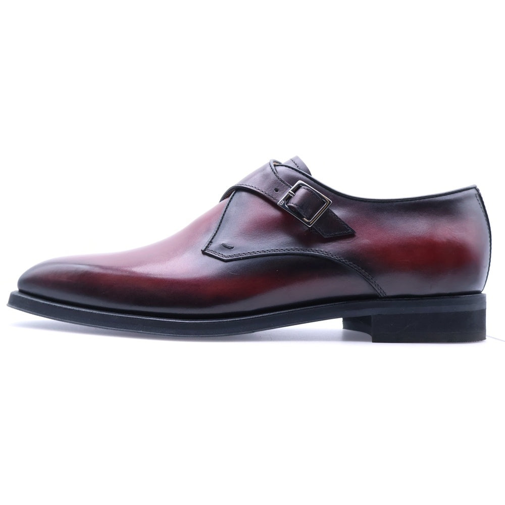 Berluti(ベルルッティ) パティーヌ シングルモンク レザー ドレス ビジネスシューズ ブラウン