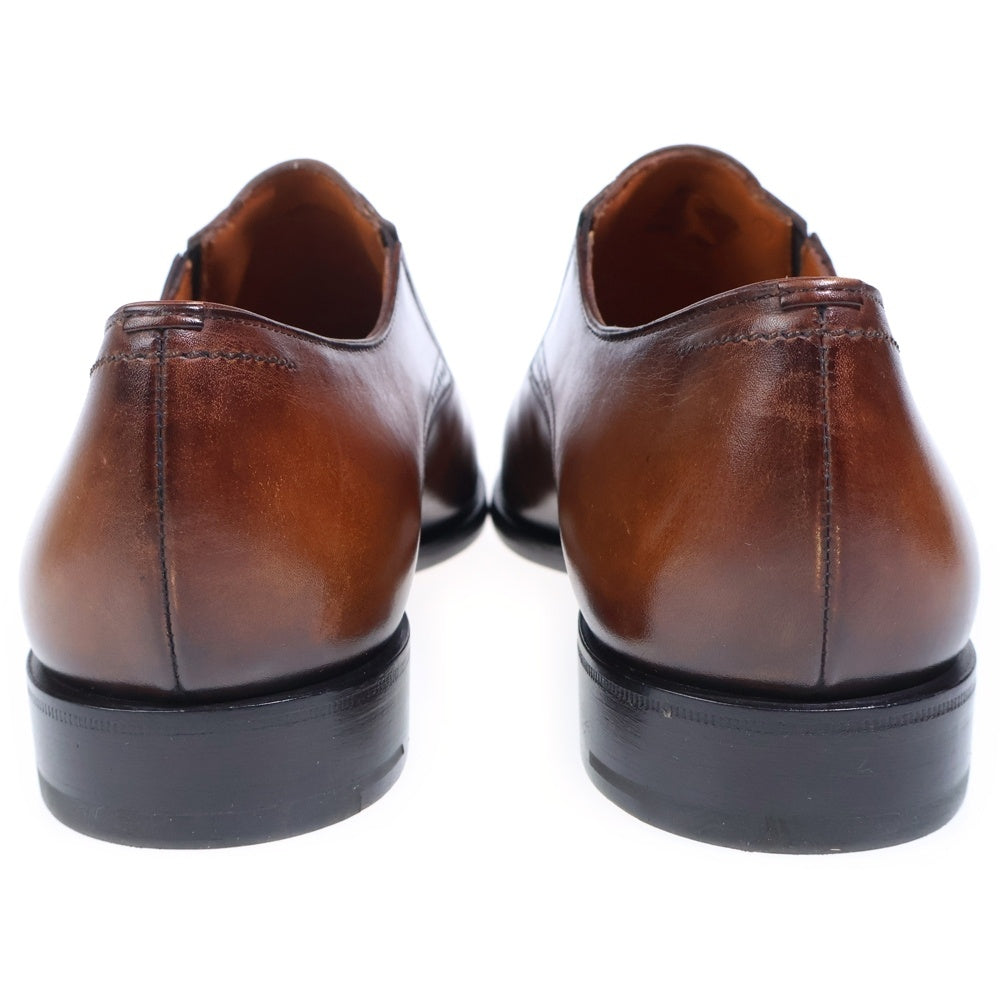 Berluti(ベルルッティ) アレッサンドロ パティーヌ ホールカットレザーシューズ ブラウン