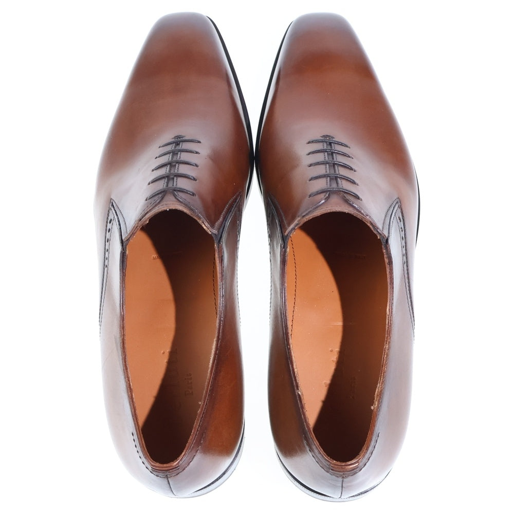 Berluti(ベルルッティ) アレッサンドロ パティーヌ ホールカットレザーシューズ ブラウン