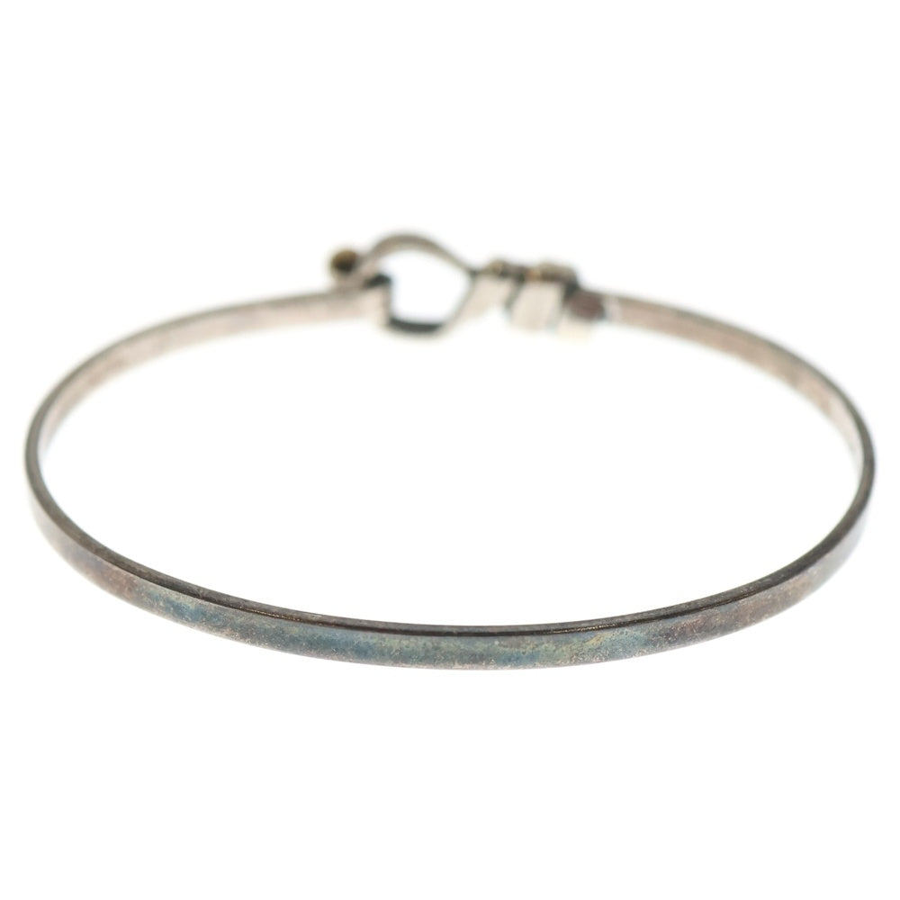 TIFFANY & Co.(ティファニー) フックアンドアイ バングル ブレスレット 925/K18 シルバー