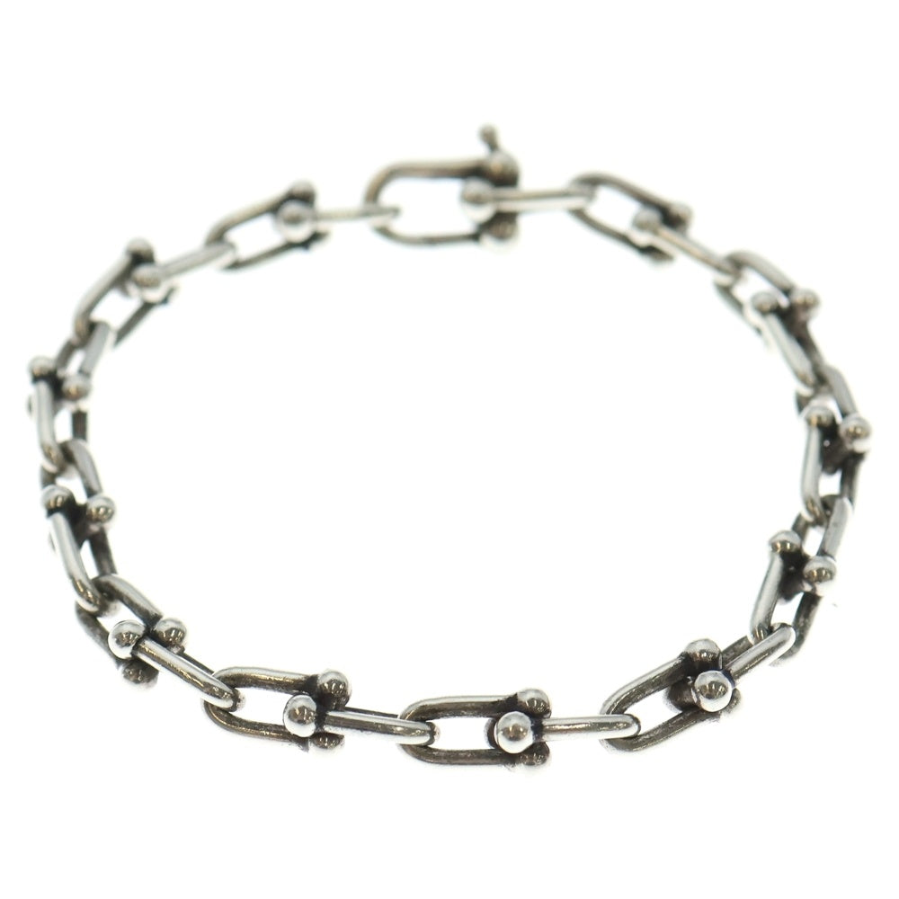 TIFFANY & Co.(ティファニー) ハードウェア マイクロリンク ブレスレット チェーン シルバー Sv925