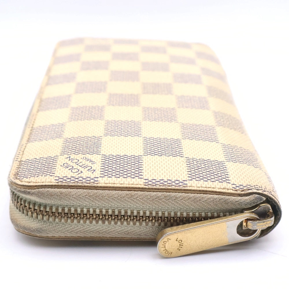 LOUIS VUITTON(ルイヴィトン) ダミエ・アズール ジッピーウォレット 長財布 ホワイト キャンバス N41660 レディース