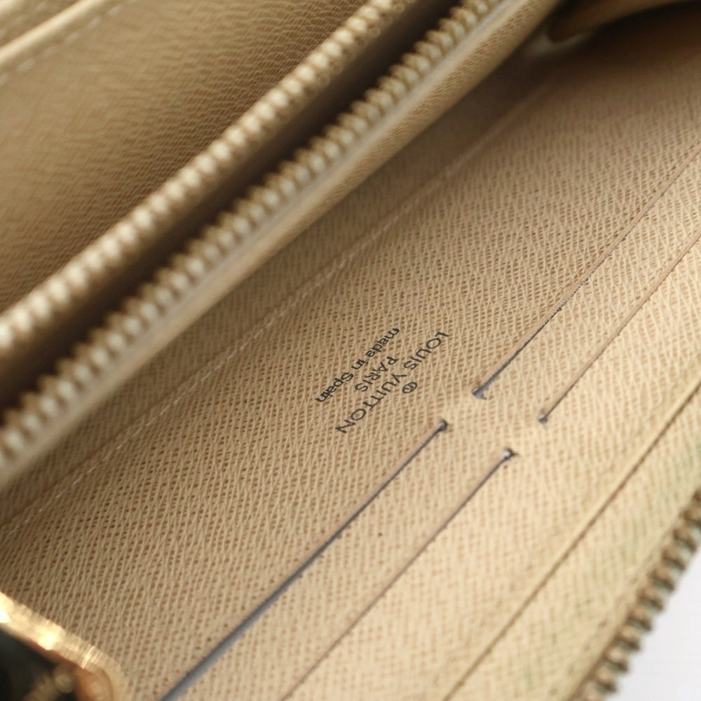 LOUIS VUITTON(ルイヴィトン) ダミエ・アズール ジッピーウォレット 長財布 ホワイト キャンバス N41660 レディース