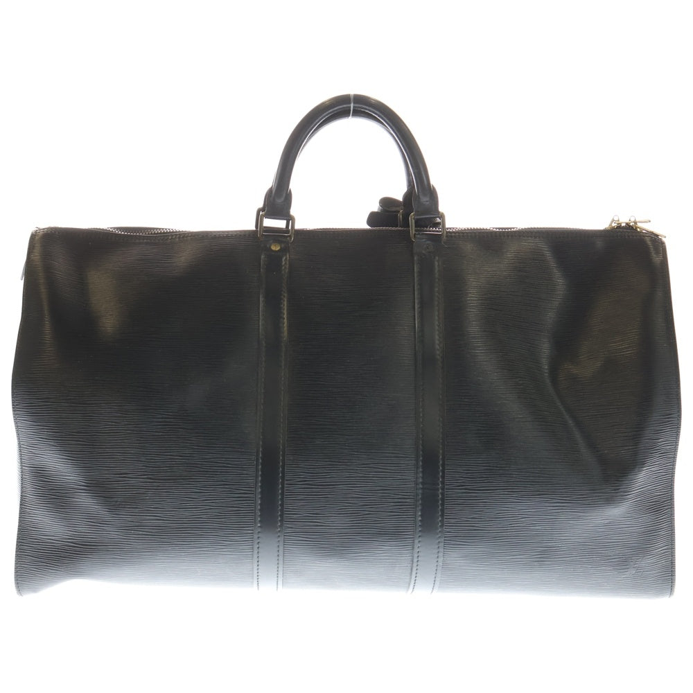 LOUIS VUITTON(ルイヴィトン) エピ キーポル55 ボストンバッグ ハンドバッグ 黒 レザー M42952 レディース