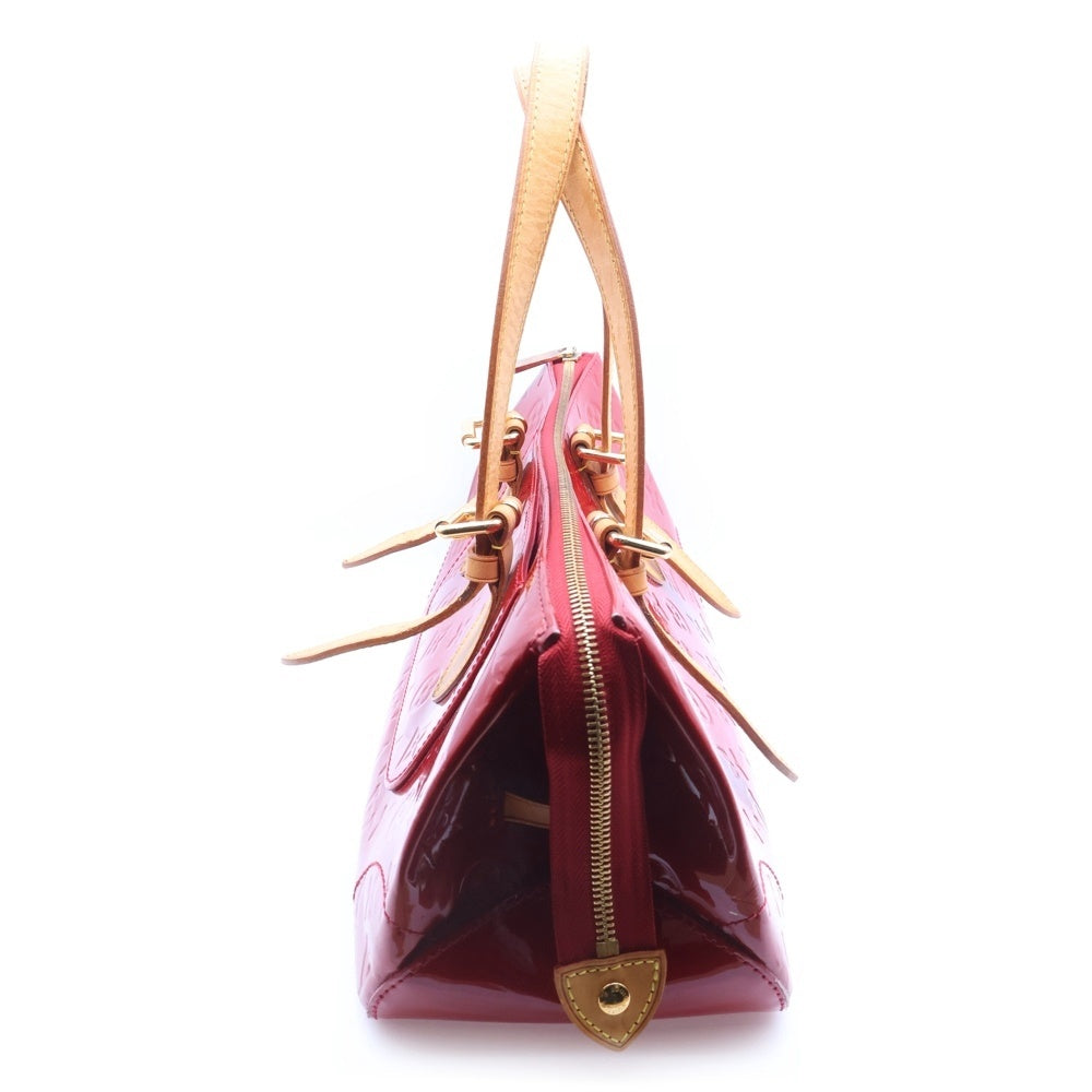 LOUIS VUITTON(ルイヴィトン) ヴェルニ ローズウッドアヴェニュー ハンドバッグ レッド エナメル×レザー M93507 レディース