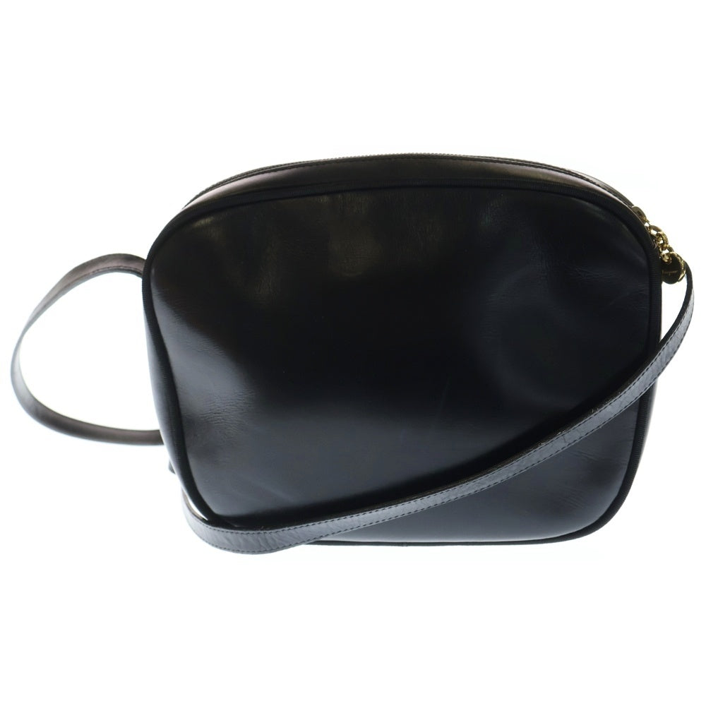 FERRAGAMO(フェラガモ) ヴァラ ショルダーバッグ 黒 レザー A214183