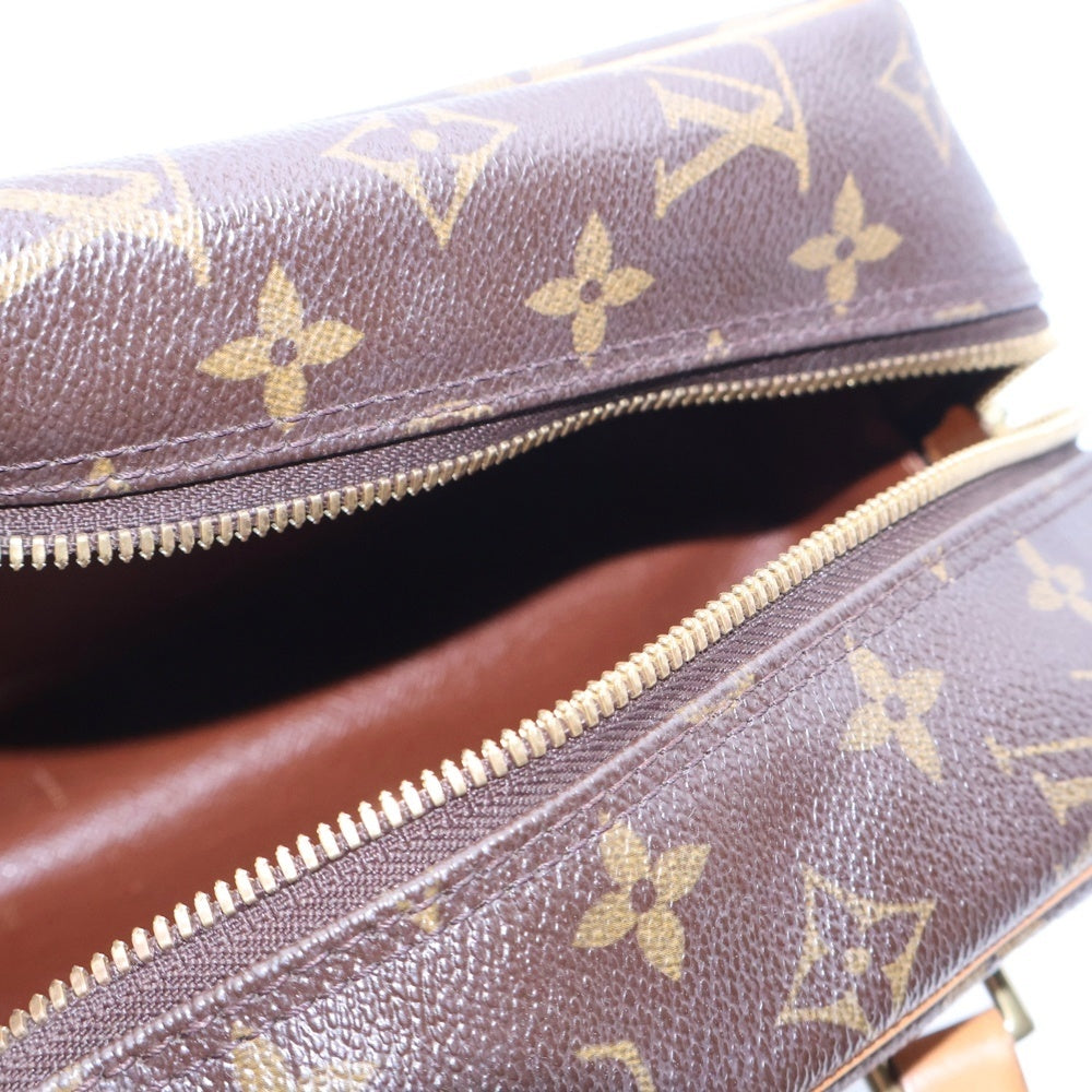 LOUIS VUITTON(ルイヴィトン) モノグラムシテMM ハンドバッグ ブラウン PVC×レザー M51182 ゴールド金具 レディース