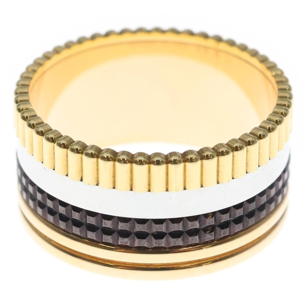 BOUCHERON(ブシュロン) キャトルクラシック ラージ リング PVD/750YG/PG/WG #64 指輪 ジュエリー