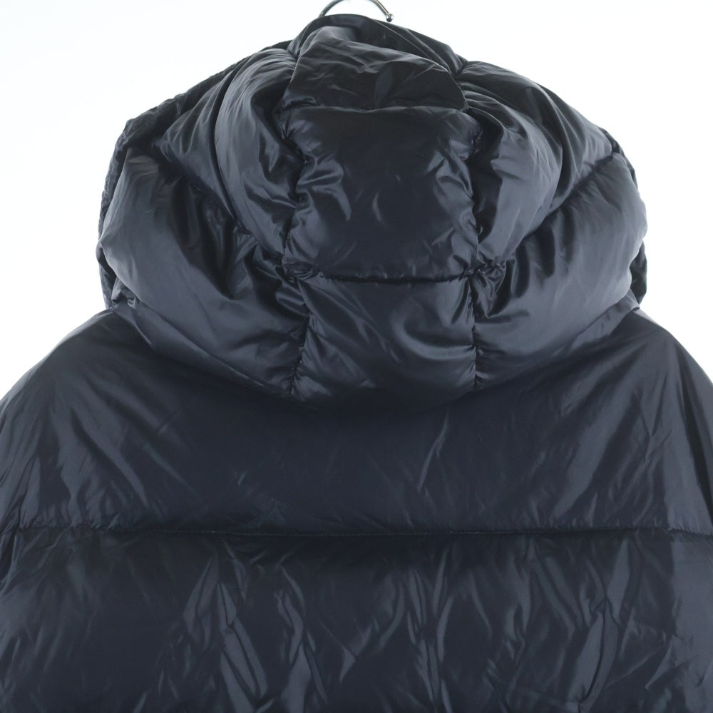 MONCLER(モンクレール) MAGLIONE TRICOT CARDIGAN ダウン切替 ジップアップニットパーカー フーディー ネイビー