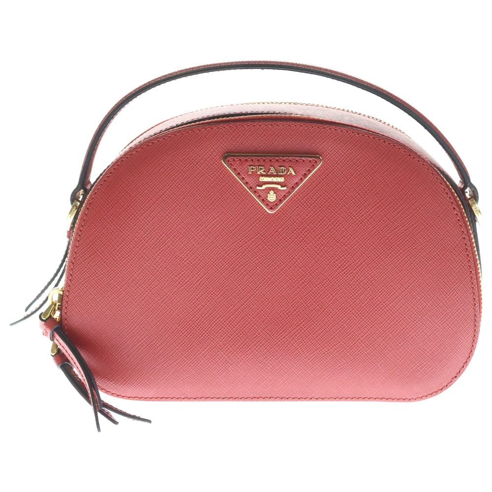 PRADA(プラダ) オデット 2WAYバッグ レッド レザー 1BH123 レディース