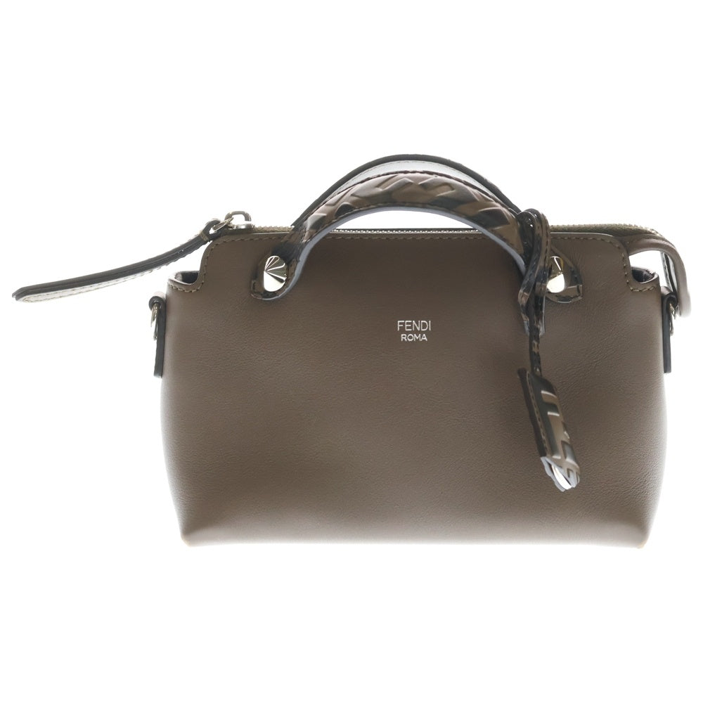 FENDI(フェンディ) バイザウェイ スモール レザー ショルダーバッグ ブラウン 8BL145 レディース