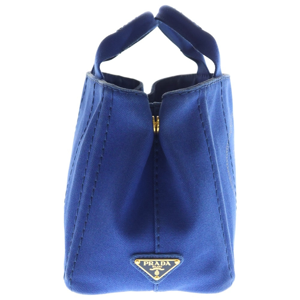 PRADA(プラダ) カナパ トートバッグ ブルー キャンバス BN2439