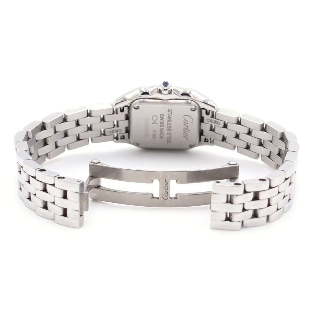 Cartier(カルティエ) パンテールドゥカルティエ ミニ SS/QZ ステンレス クオーツ クォーツ 腕時計 カルティエケア確認済 WSPN0019 白文字盤