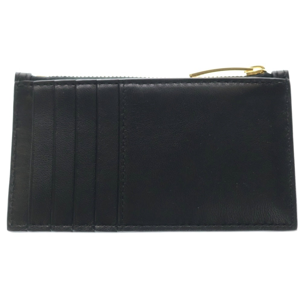 BOTTEGA VENETA(ボッテガヴェネタ) イントレチャート カードケース 小銭入れ ブラック レザー
